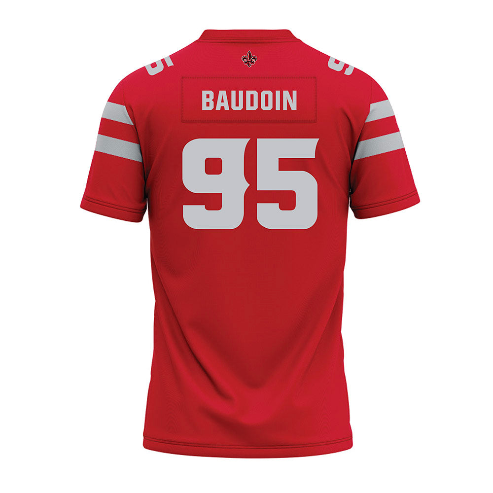 Louisiana - NCAA Football : Maxie Baudoin - Premium Football Jersey-1