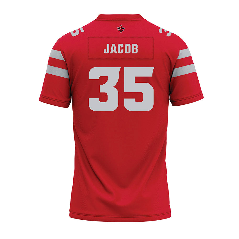 Louisiana - NCAA Football : Collin Jacob - Premium Football Jersey-1