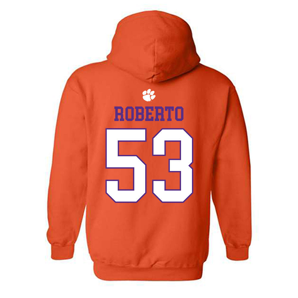 Clemson - NCAA Football : Joseph Roberto - Classic Shersey Hooded Sweatshirt