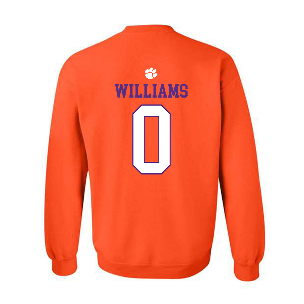 Clemson - NCAA Football : Antonio Williams - Classic Shersey Crewneck Sweatshirt-1