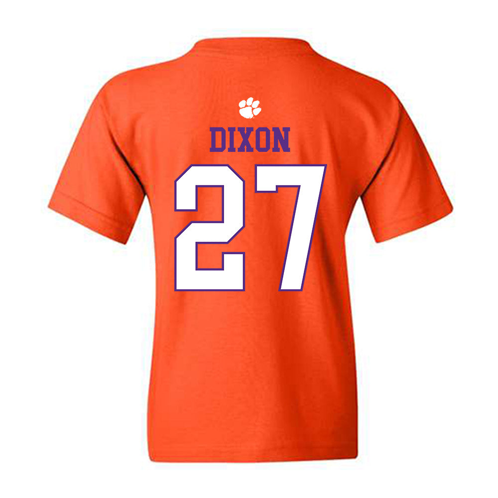 Clemson - NCAA Football : Noah Dixon - Classic Shersey Youth T-Shirt-1