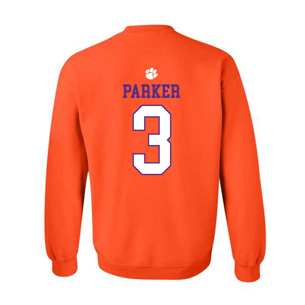 Clemson - NCAA Football : T.J. Parker - Classic Shersey Crewneck Sweatshirt-1