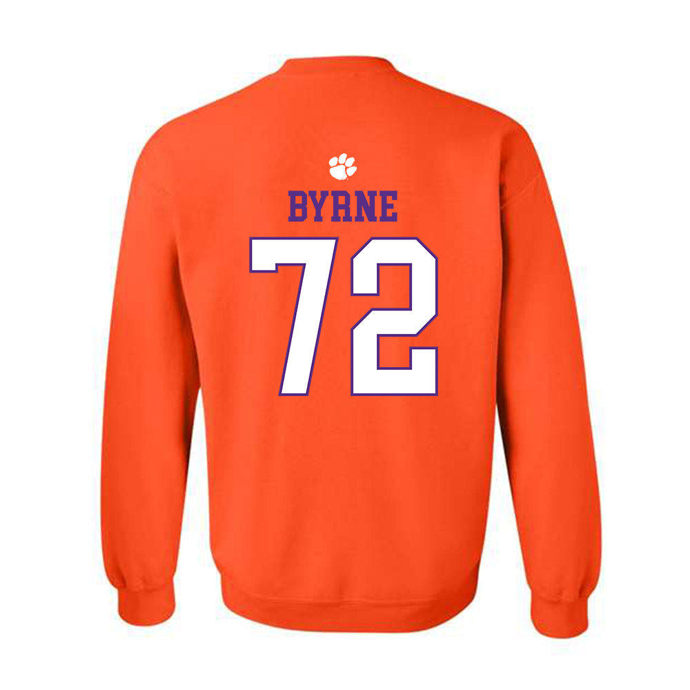 Clemson - NCAA Football : Rowan Byrne - Classic Shersey Crewneck Sweatshirt-1