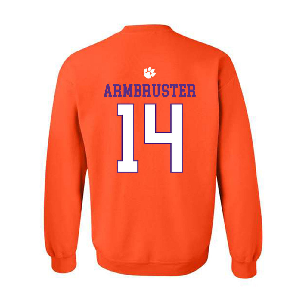 Clemson - NCAA Women's Volleyball : Audrey Armbruster - Classic Shersey Crewneck Sweatshirt-1