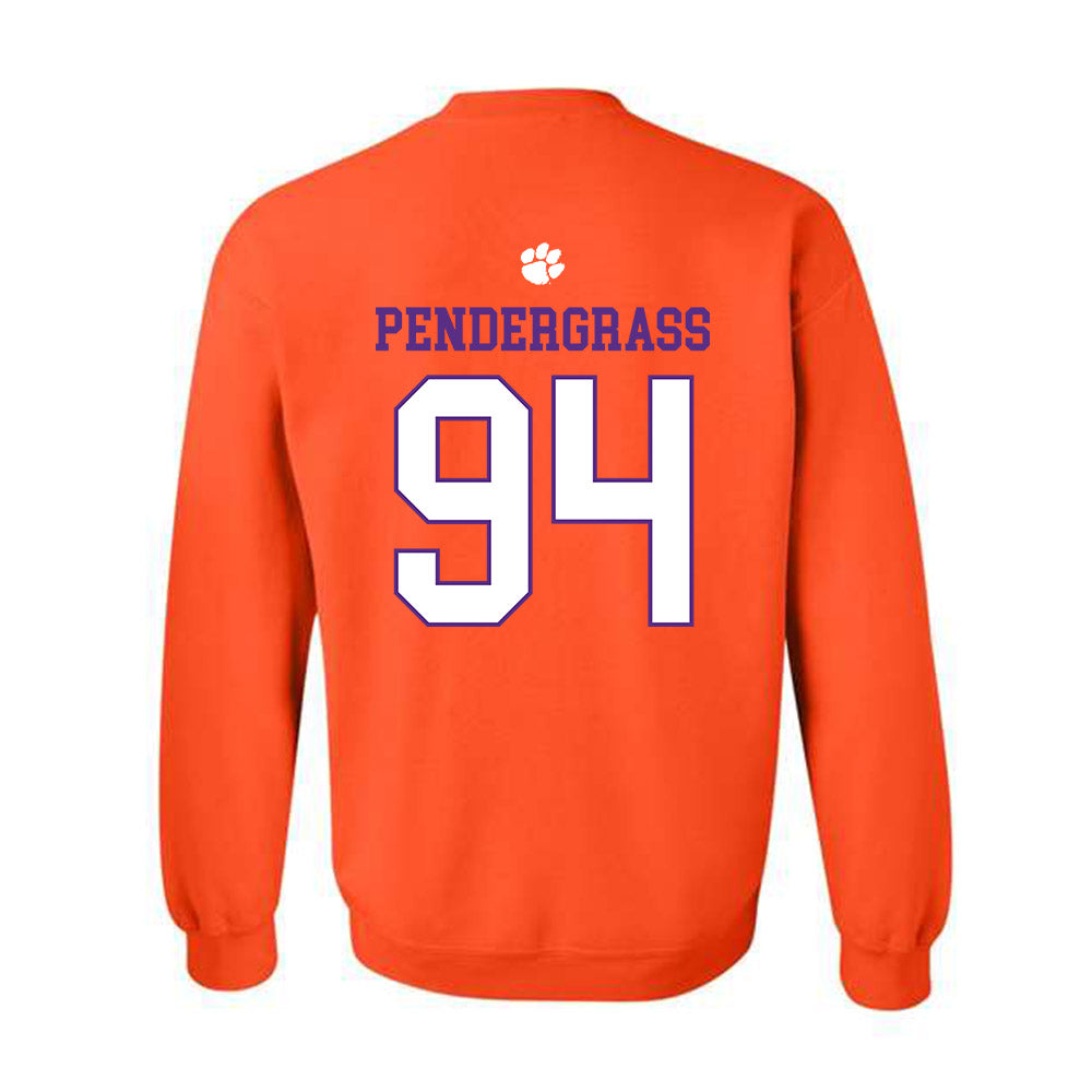 Clemson - NCAA Football : Chapman Pendergrass - Classic Shersey Crewneck Sweatshirt-1