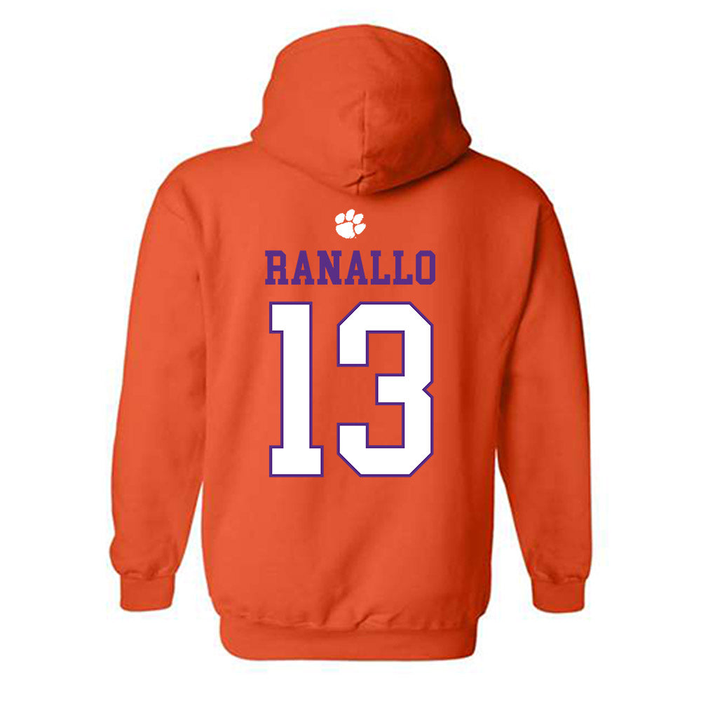 Clemson - NCAA Women's Basketball : Bella Ranallo - Classic Shersey Hooded Sweatshirt