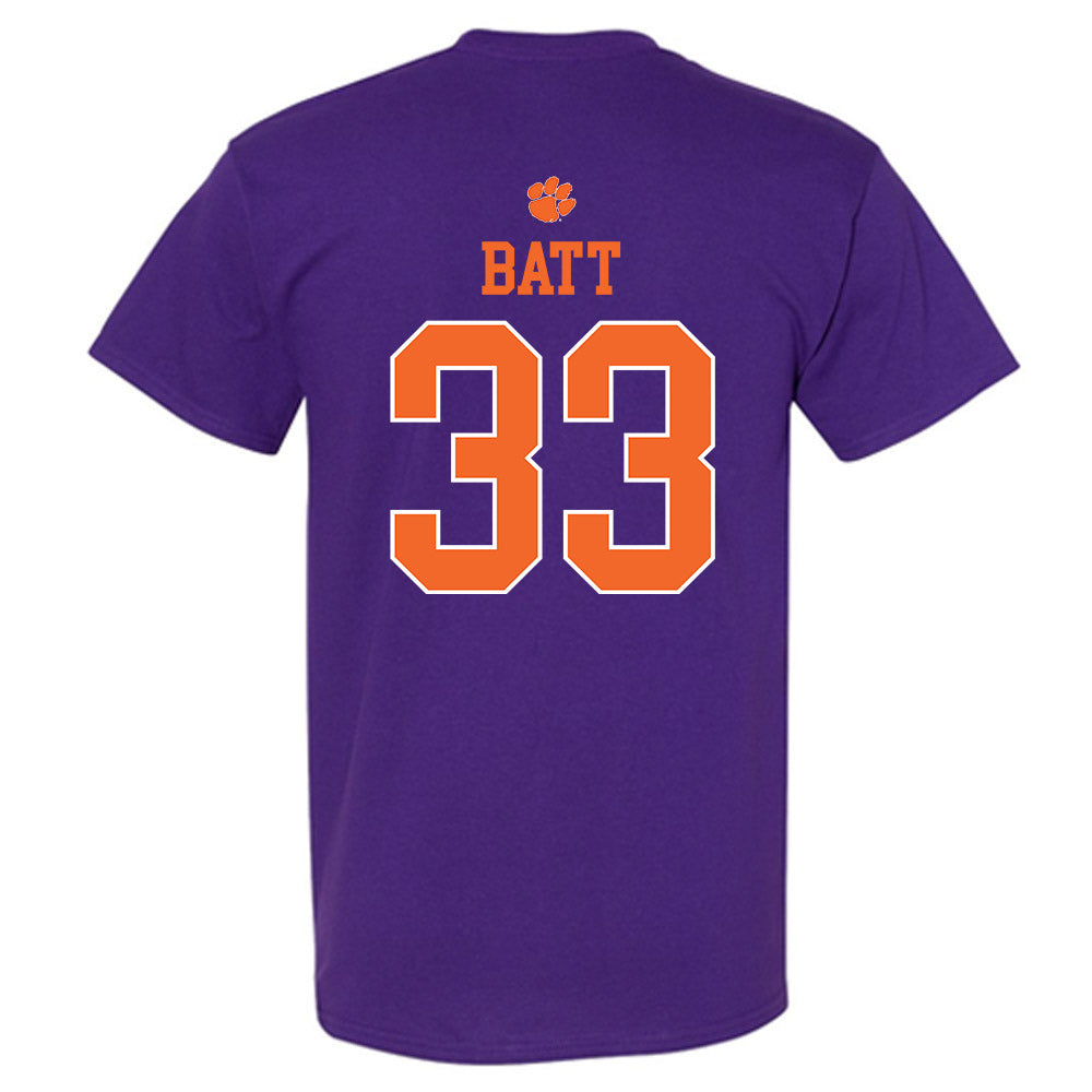 Clemson - NCAA Football : Griffin Batt - Classic Shersey T-Shirt-1