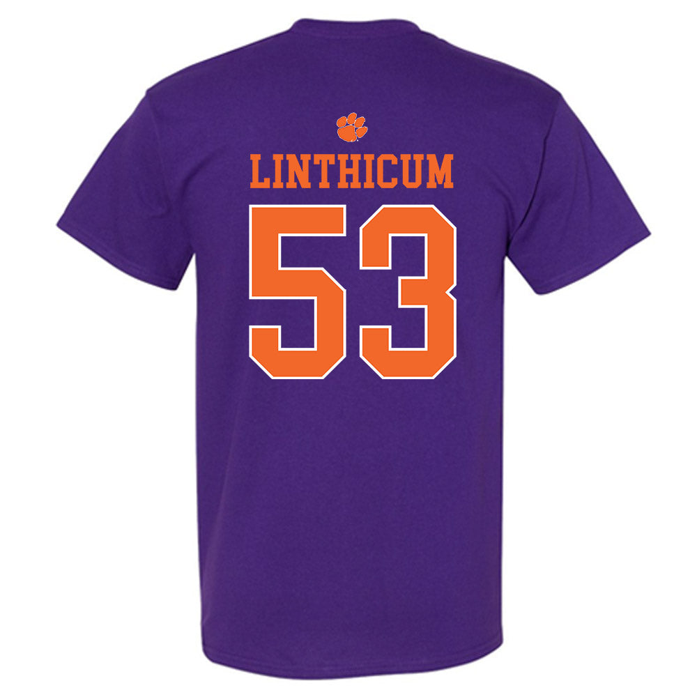 Clemson - NCAA Football : Ryan Linthicum - Classic Shersey T-Shirt-1