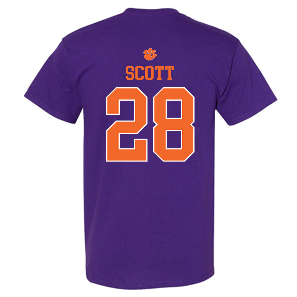 Clemson - NCAA Women's Lacrosse : Teagan Scott - Classic Shersey T-Shirt-1
