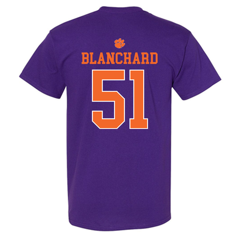 Clemson - NCAA Football : Gavin Blanchard - Classic Shersey T-Shirt-1