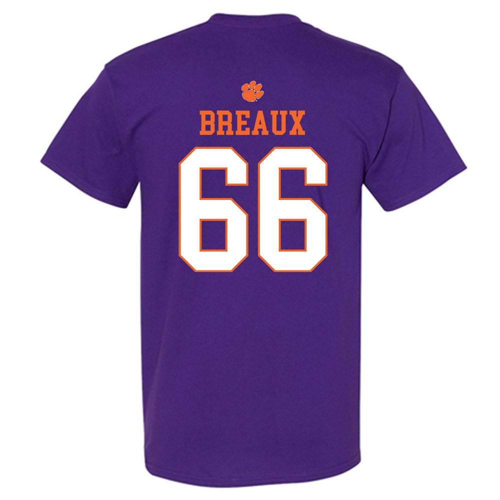 Clemson - NCAA Softball : Sarah Breaux - Classic Shersey T-Shirt-1