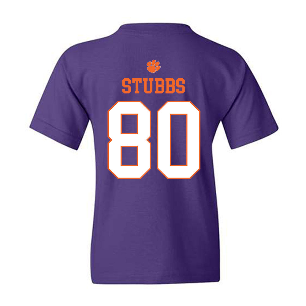 Clemson - NCAA Football : Luke Stubbs - Classic Shersey Youth T-Shirt-1