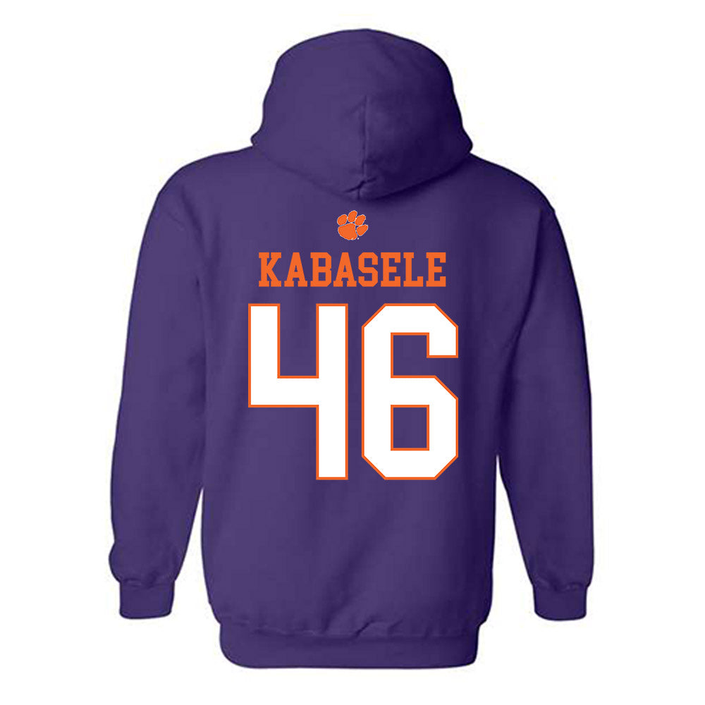 Clemson - NCAA Football : Philippe Kabasele - Classic Shersey Hooded Sweatshirt
