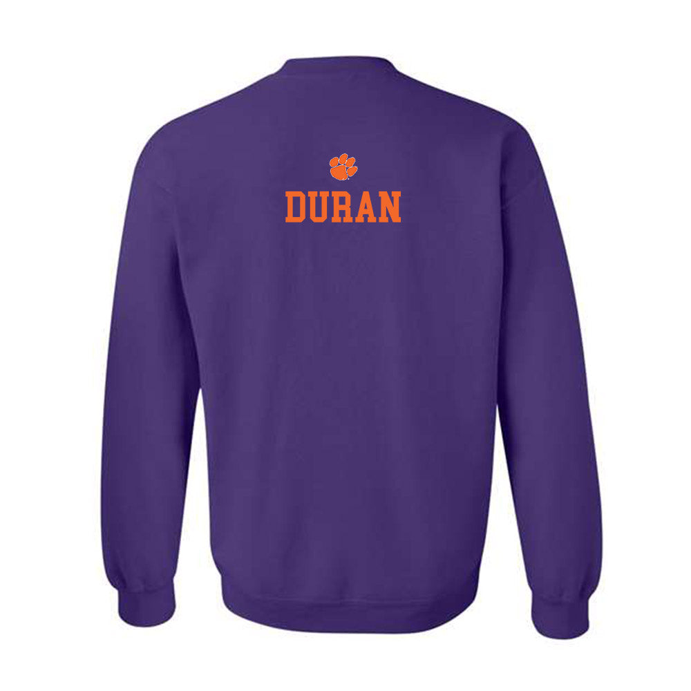 Clemson - NCAA Men's Golf : Samuel Duran Duran - Classic Shersey Crewneck Sweatshirt-1