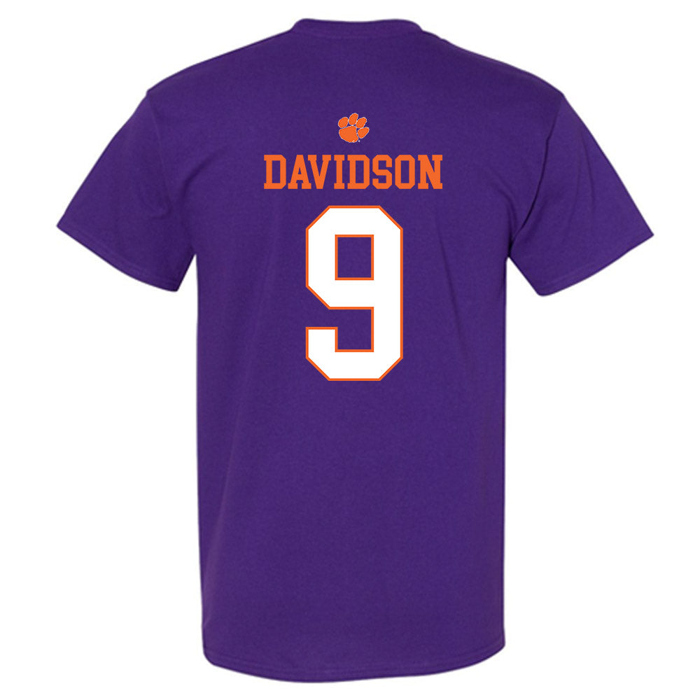 Clemson - NCAA Football : Gideon Davidson - Classic Shersey T-Shirt-1