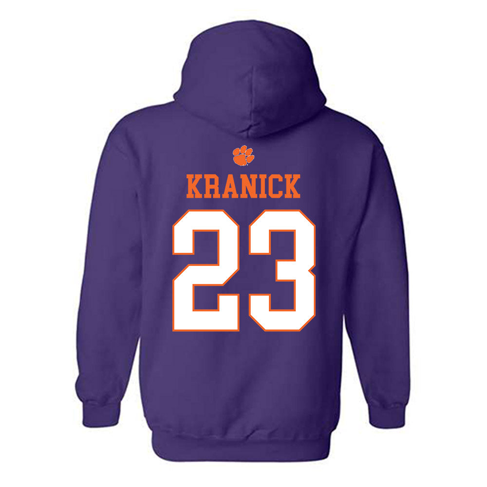 Clemson - NCAA Women's Lacrosse : Natalie Kranick - Classic Shersey Hooded Sweatshirt