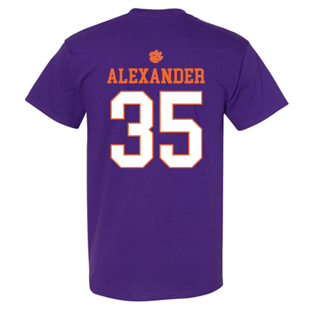 Clemson - NCAA Football : Jeremiah Alexander - Classic Shersey T-Shirt-1