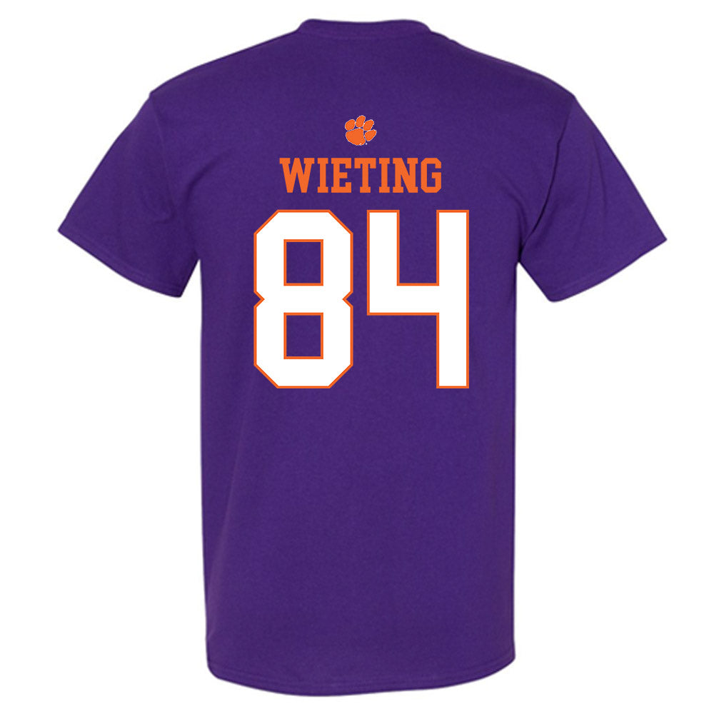 Clemson - NCAA Football : Avery Wieting - Classic Shersey T-Shirt-1