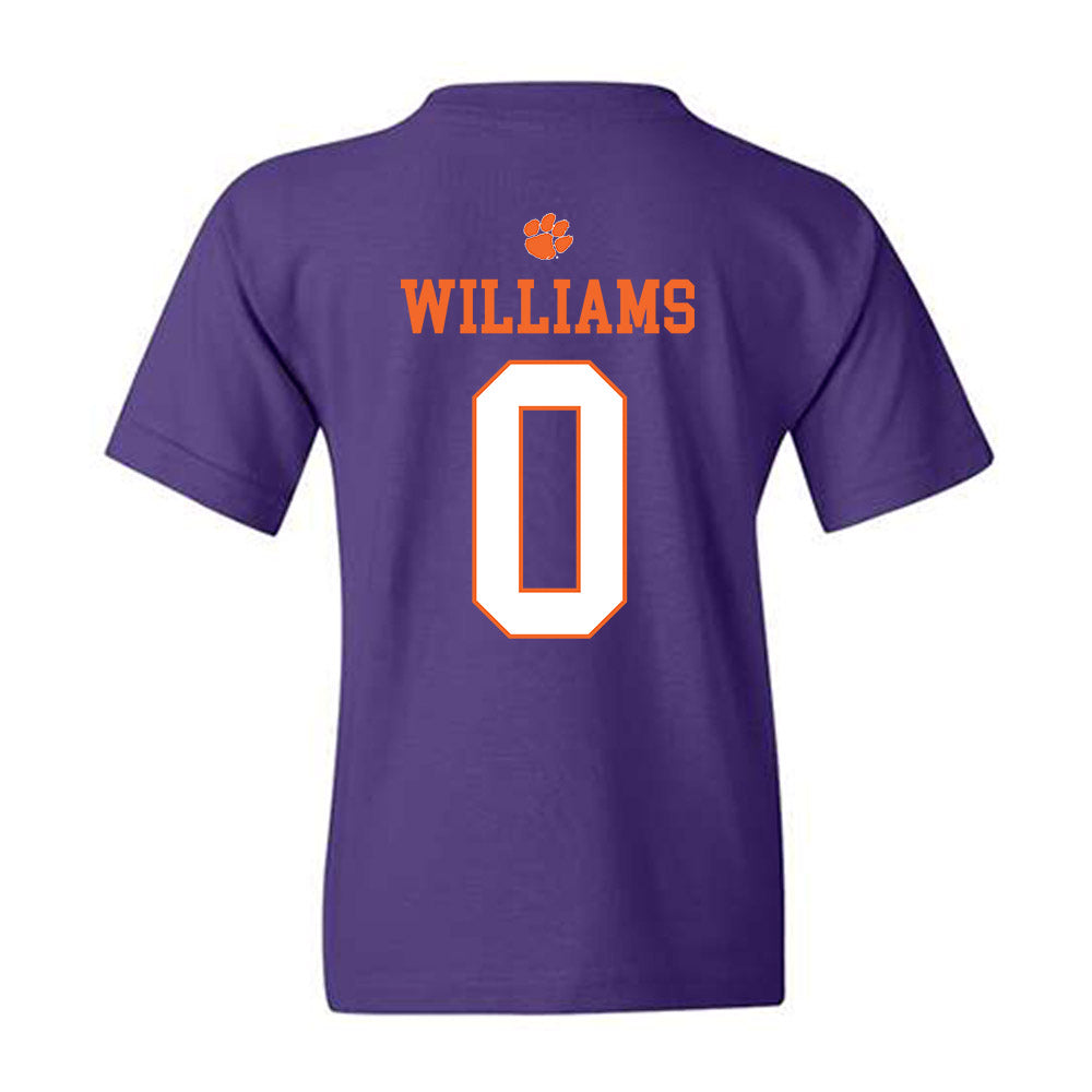 Clemson - NCAA Football : Antonio Williams - Classic Shersey Youth T-Shirt-1