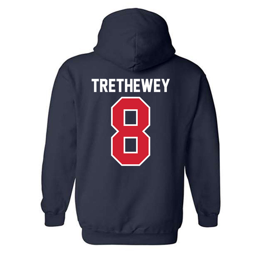 Robert Morris - NCAA Women's Soccer : Ava Trethewey - Classic Shersey Hooded Sweatshirt-1