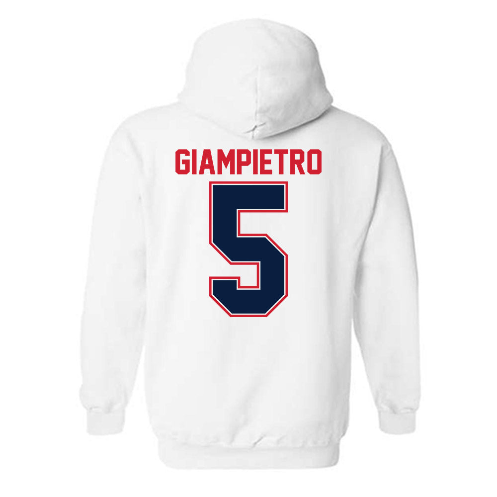 Robert Morris - NCAA Women's Ice Hockey : Alaina Giampietro - Classic Shersey Hooded Sweatshirt-1