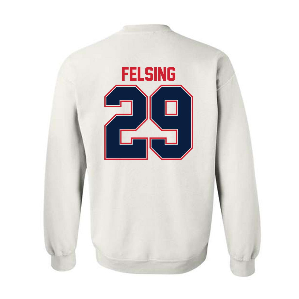 Robert Morris - NCAA Men's Ice Hockey : Michael Felsing - Classic Shersey Crewneck Sweatshirt-1