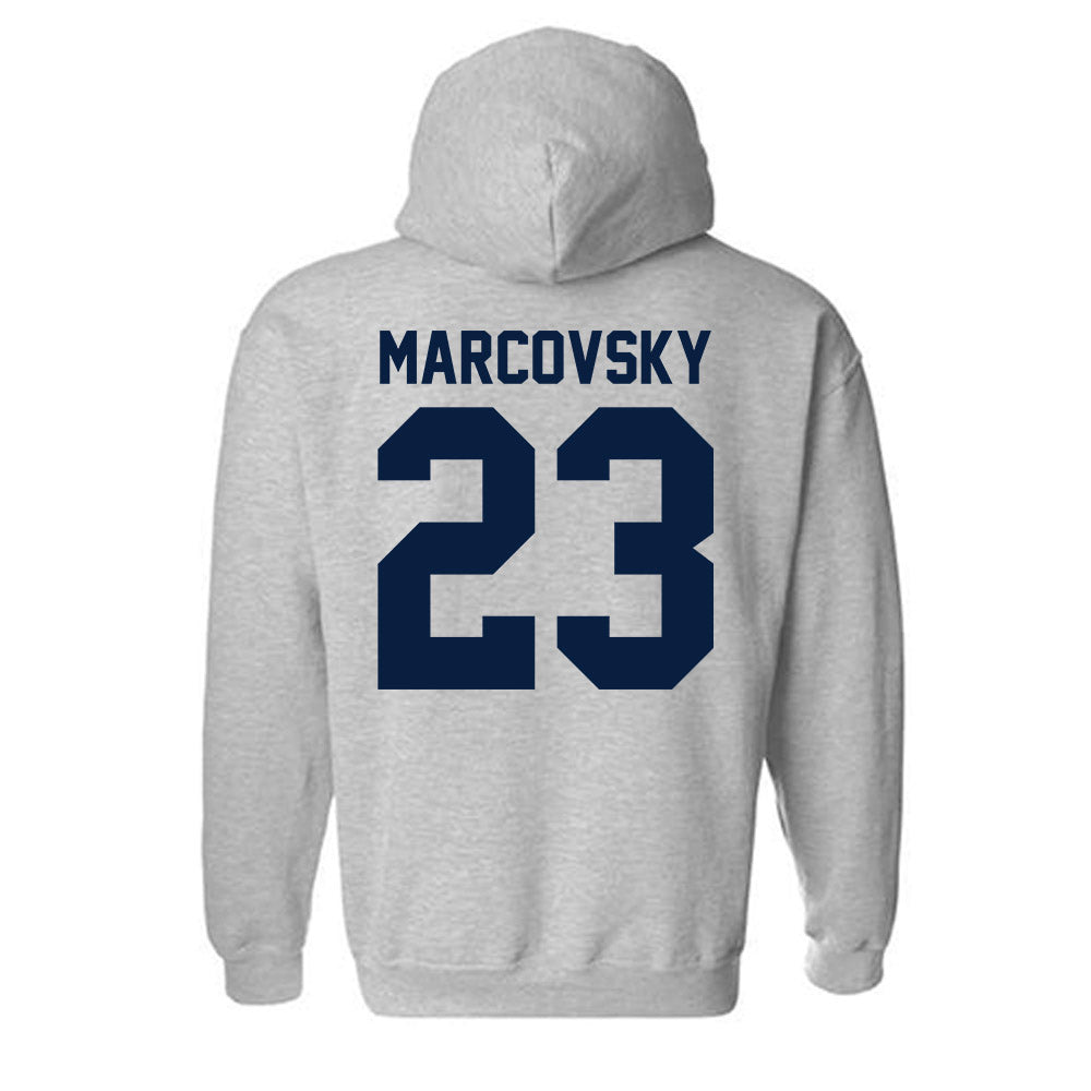 Robert Morris - NCAA Women's Ice Hockey : Ellie Marcovsky - Classic Shersey Hooded Sweatshirt-1