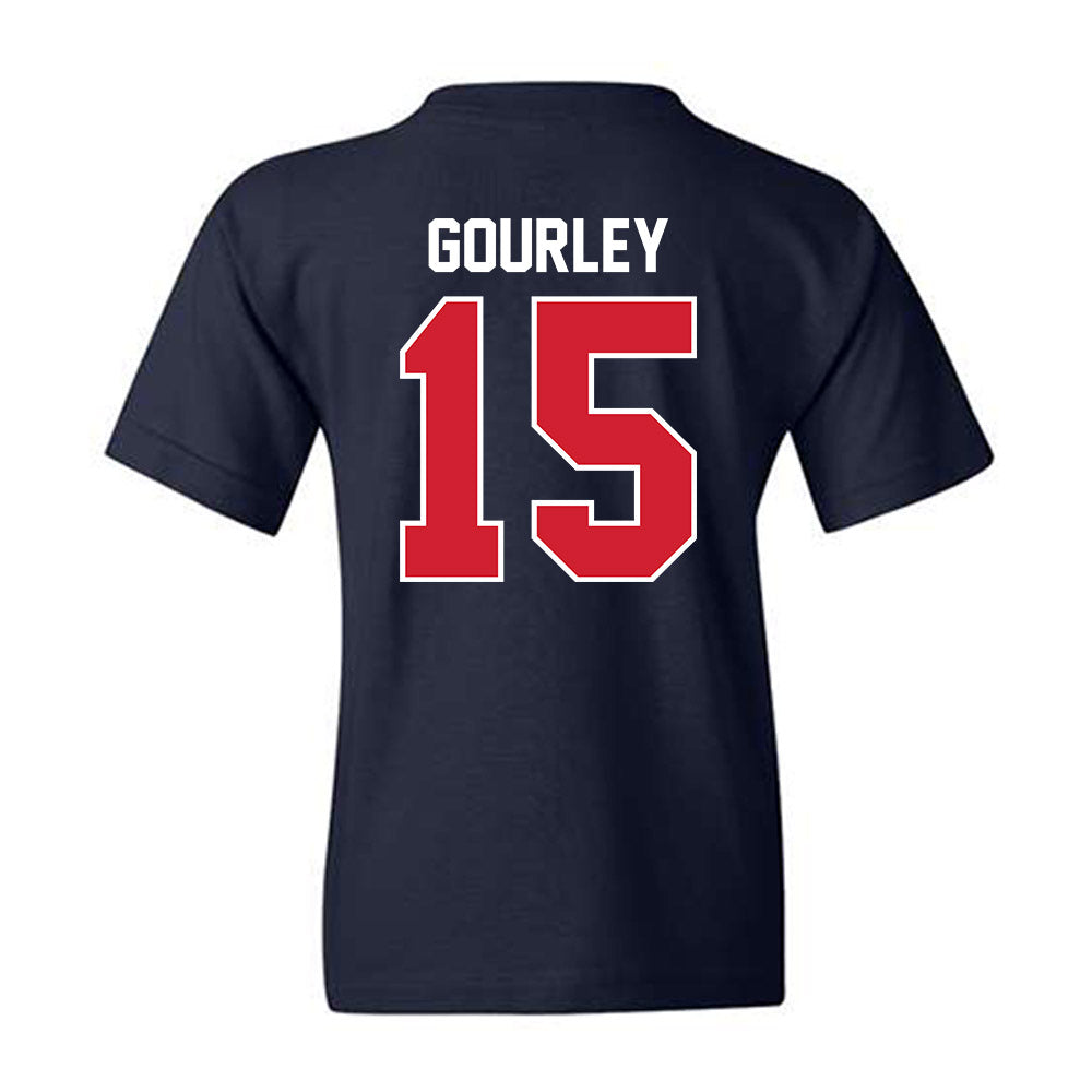Robert Morris - NCAA Men's Ice Hockey : Connor Gourley - Classic Fashion Shersey Youth T-Shirt-1