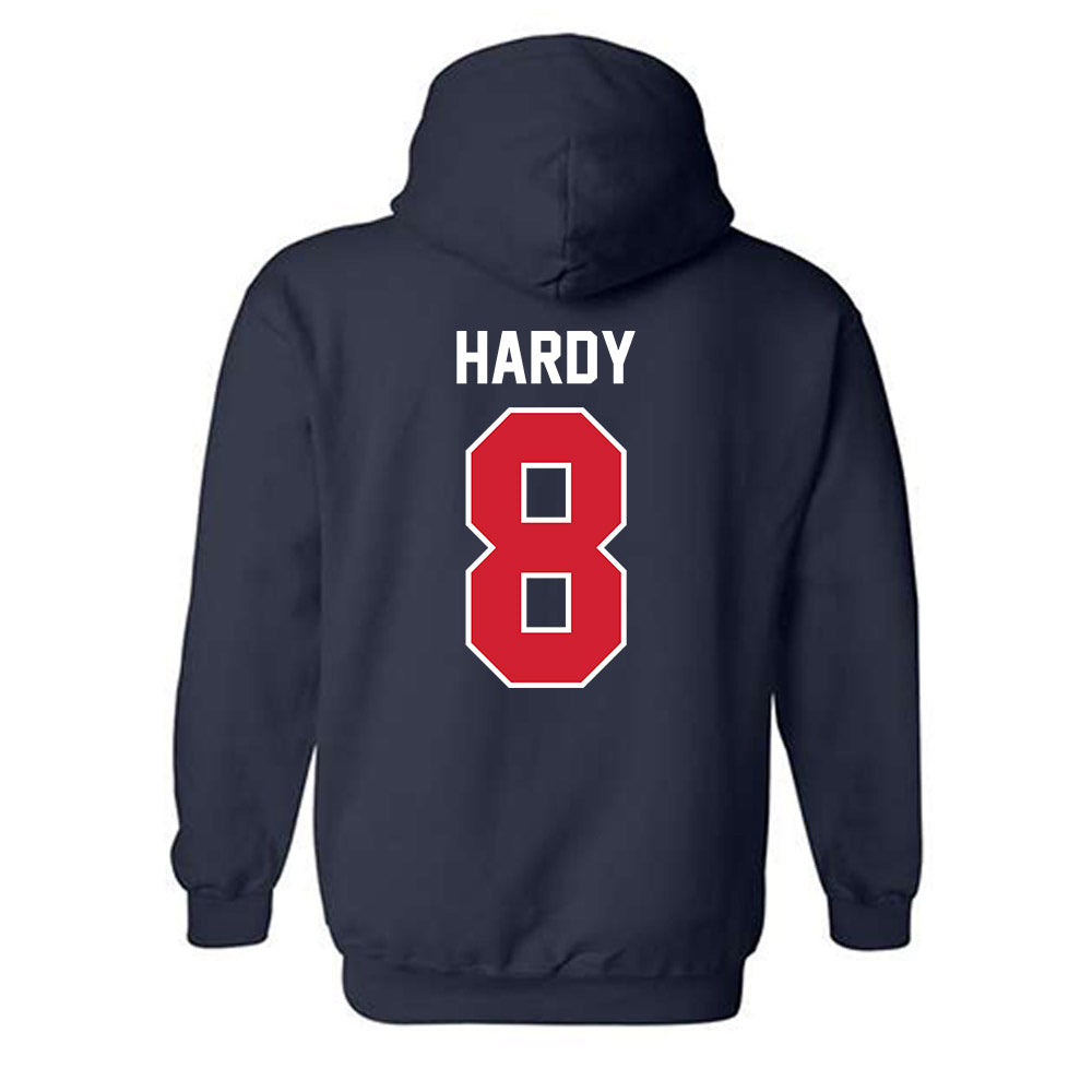 Robert Morris - NCAA Softball : Jaimee Hardy - Classic Fashion Shersey Hooded Sweatshirt-1