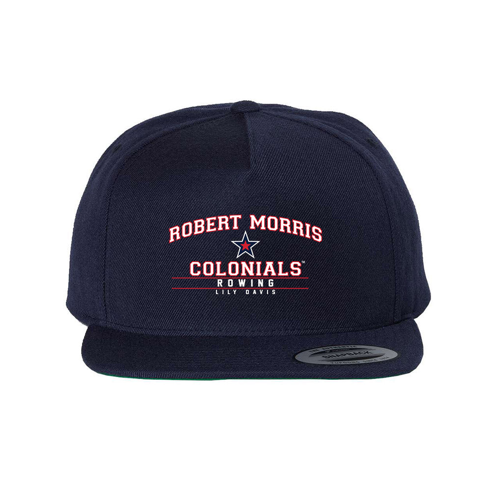 Robert Morris - NCAA Women's Rowing : Lily Davis - Snapback Hat