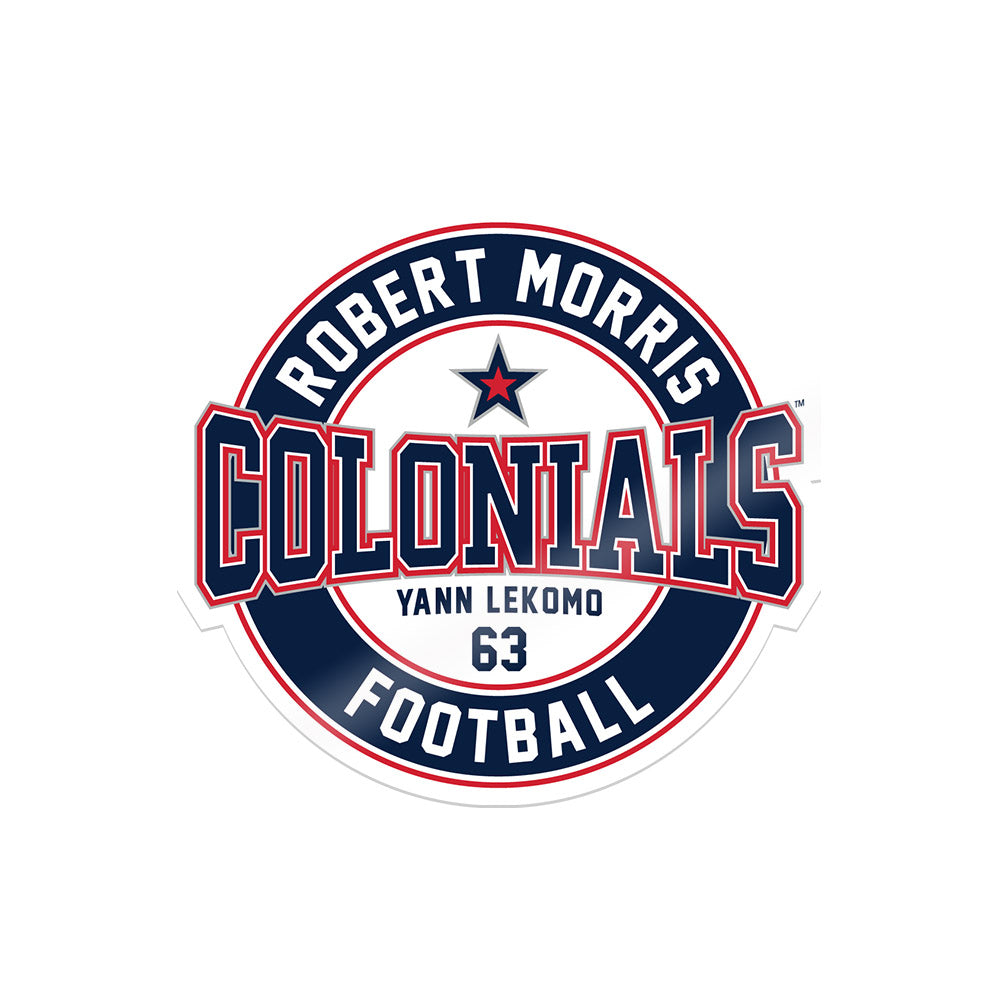 Robert Morris - NCAA Football : Yann Lekomo - Sticker-0