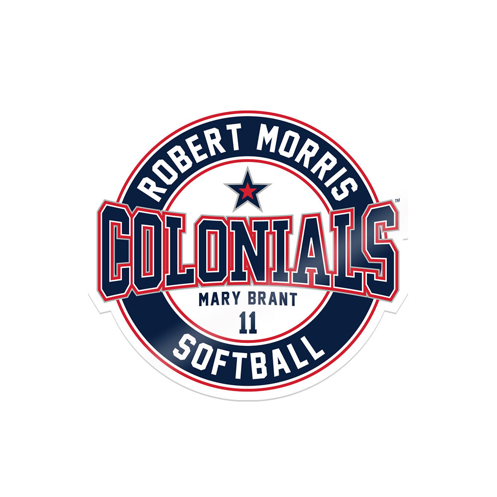 Robert Morris - NCAA Softball : Mary Brant - Sticker-0