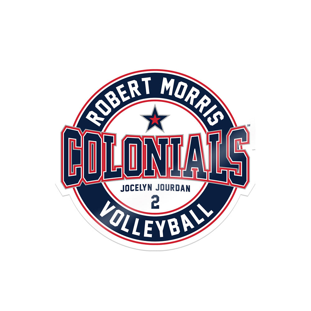 Robert Morris - NCAA Women's Volleyball : Jocelyn Jourdan - Sticker-0