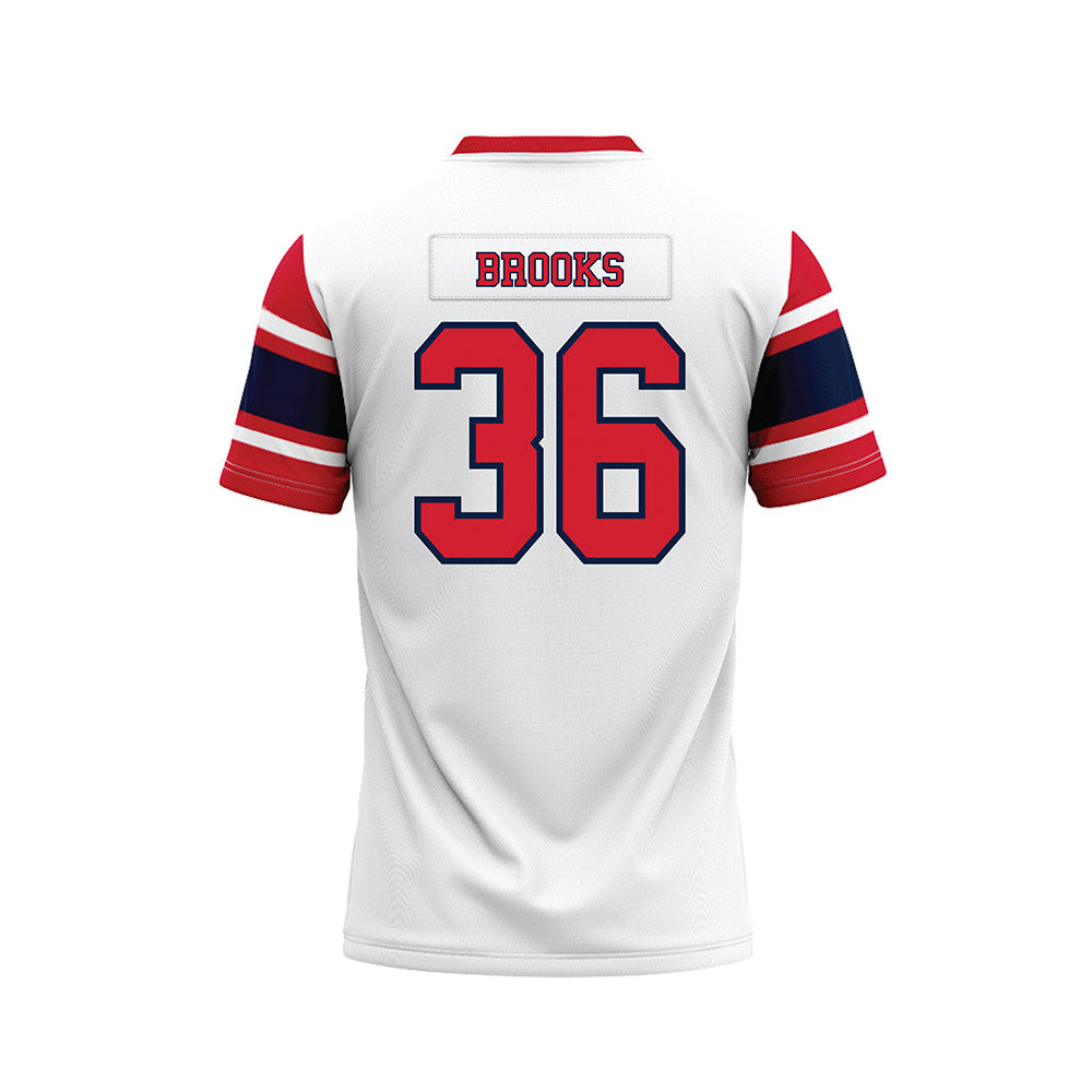 Robert Morris - NCAA Football : Taelen Brooks - White Football Jersey-1