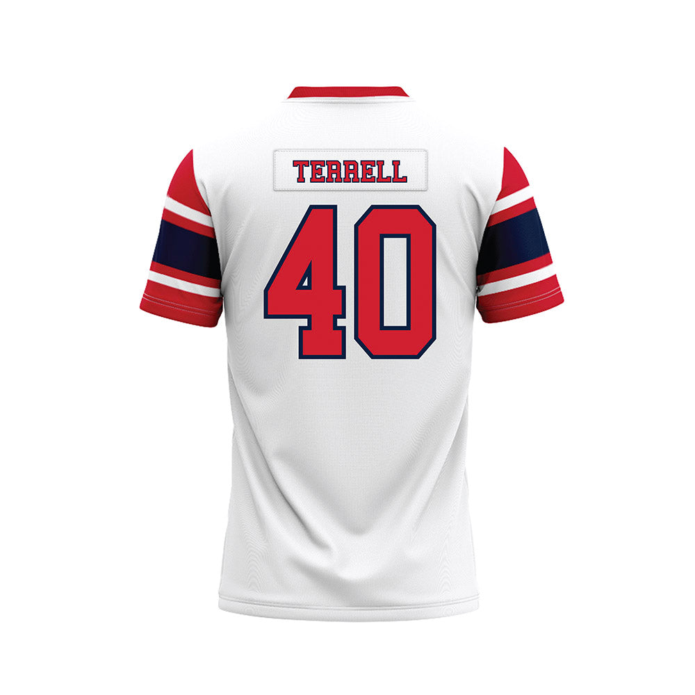 Robert Morris - NCAA Football : Malachi Terrell - White Football Jersey-1