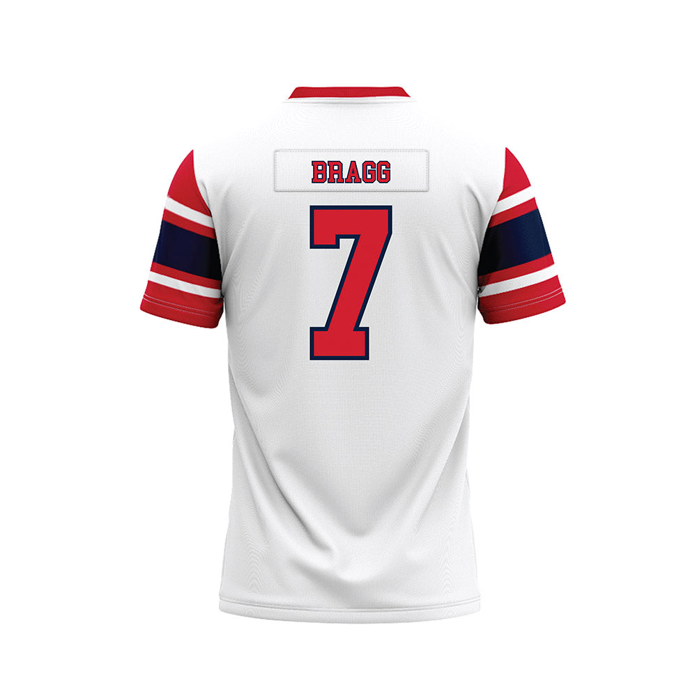 Robert Morris - NCAA Football : Knaheim Bragg - White Football Jersey-1
