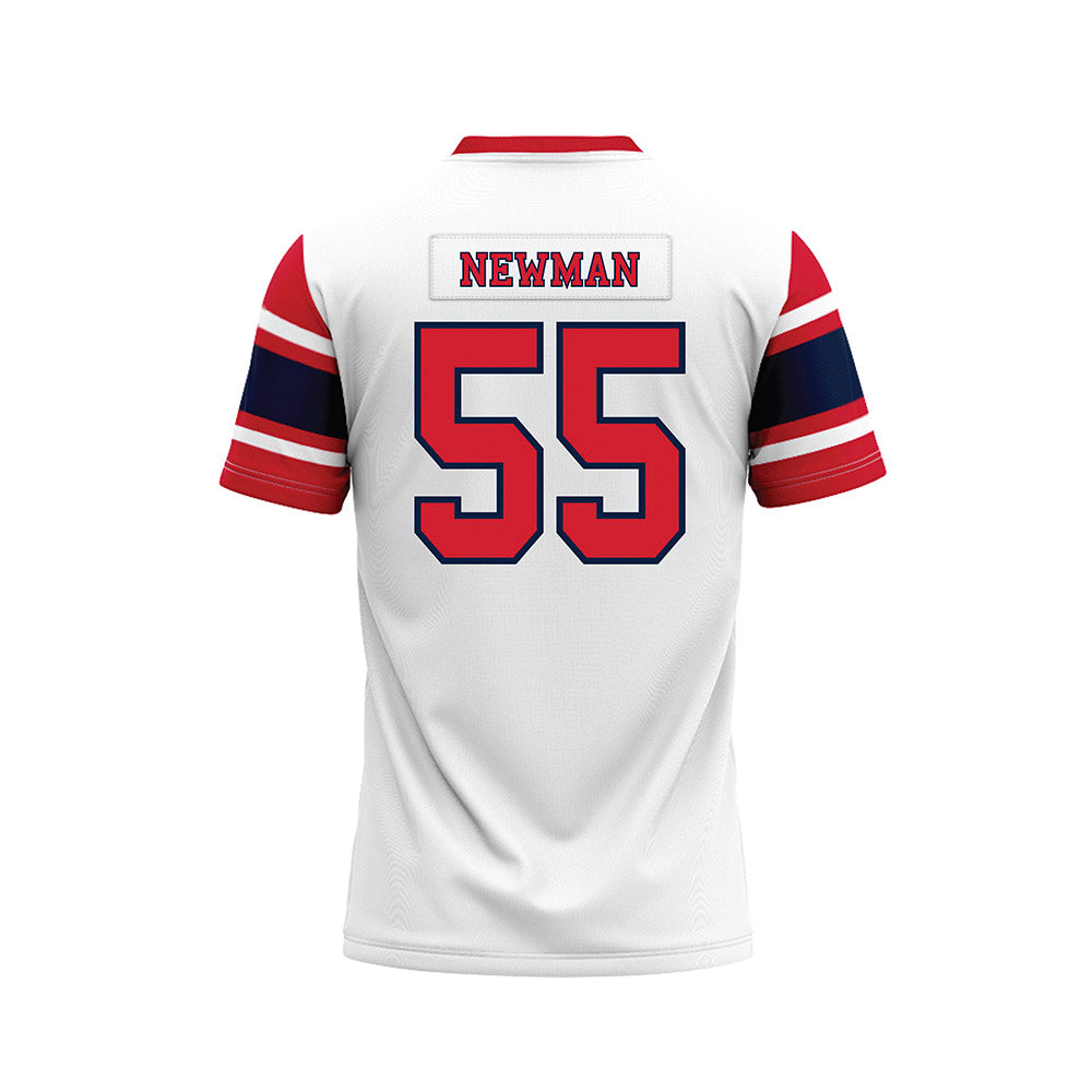 Robert Morris - NCAA Football : Alexander Newman - White Football Jersey-1