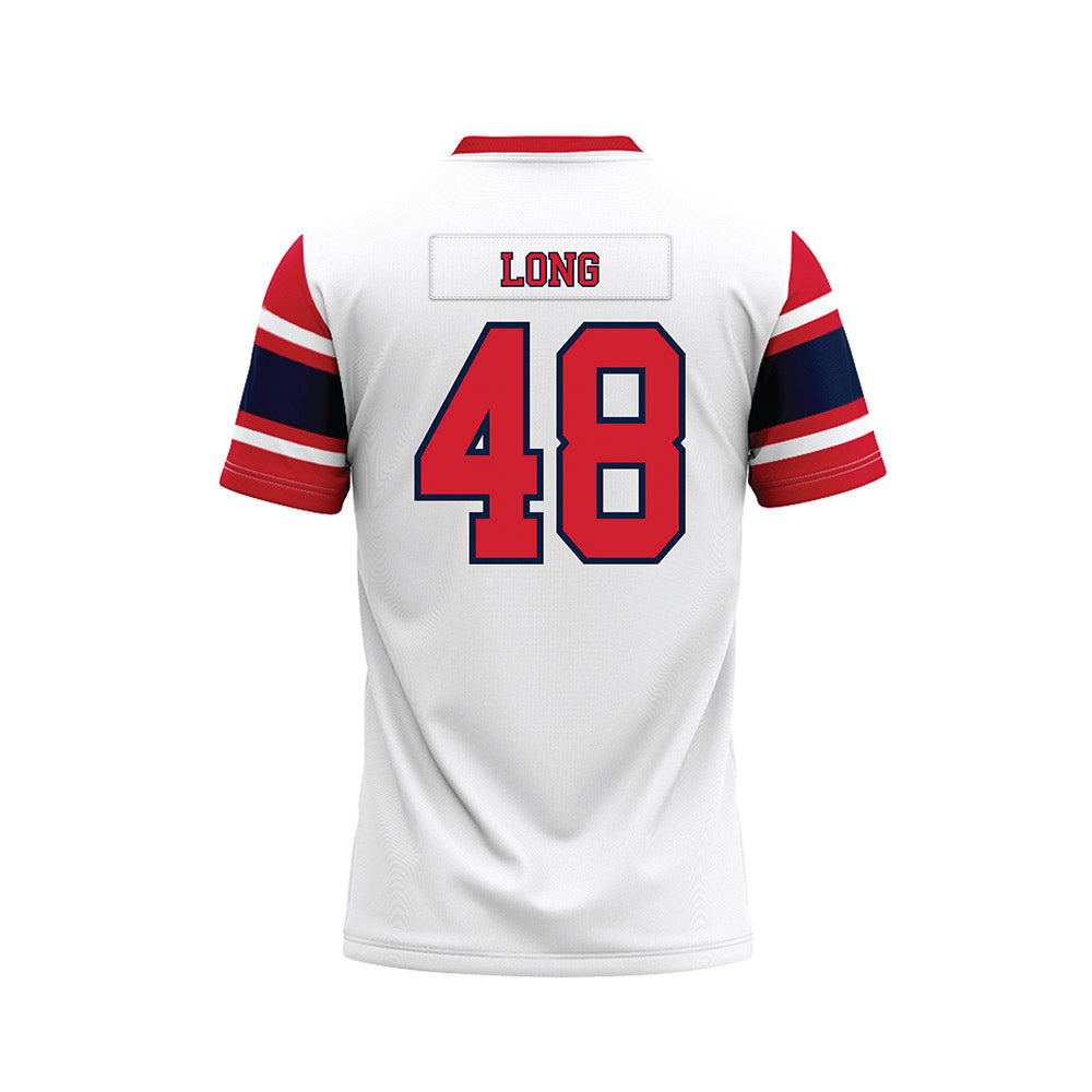 Robert Morris - NCAA Football : Alex Long - White Football Jersey-1