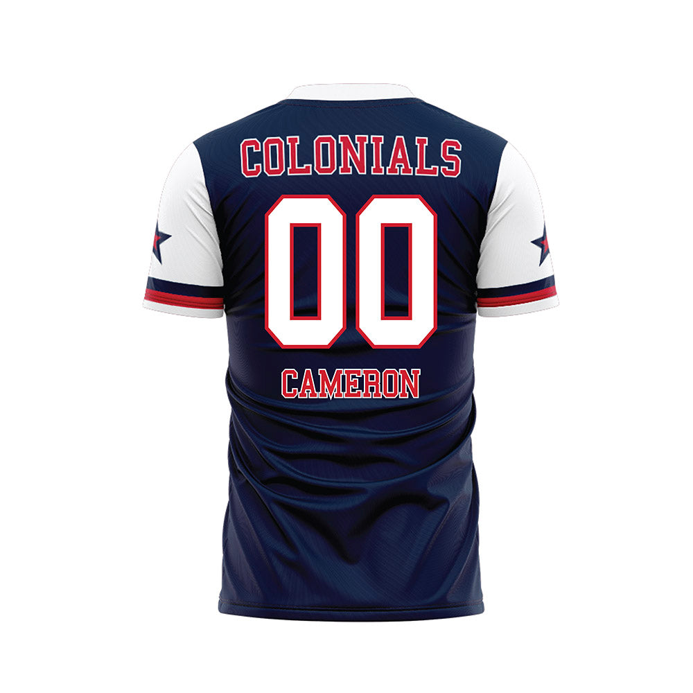 Robert Morris - NCAA Women's Soccer : Emma Cameron - Navy Soccer Jersey-1