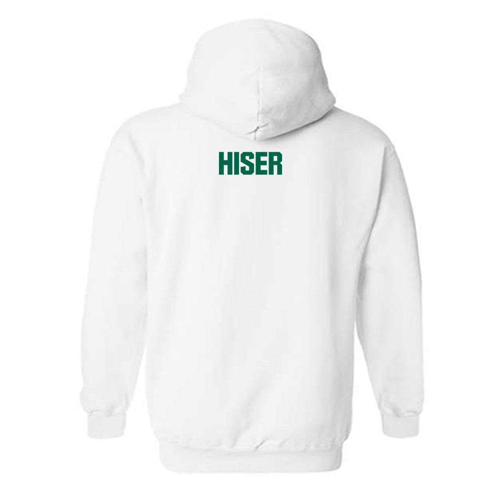 Illinois Wesleyan - NCAA Women's Track & Field : Jinna Hiser - Classic Shersey Hooded Sweatshirt-1