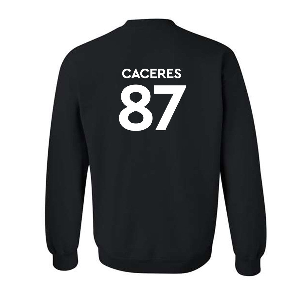 Illinois Wesleyan - NCAA Football : Anthony Caceres - Classic Shersey Crewneck Sweatshirt-1