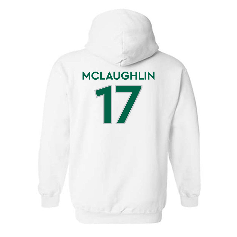 Illinois Wesleyan - NCAA Football : Colin McLaughlin - Classic Shersey Hooded Sweatshirt-1
