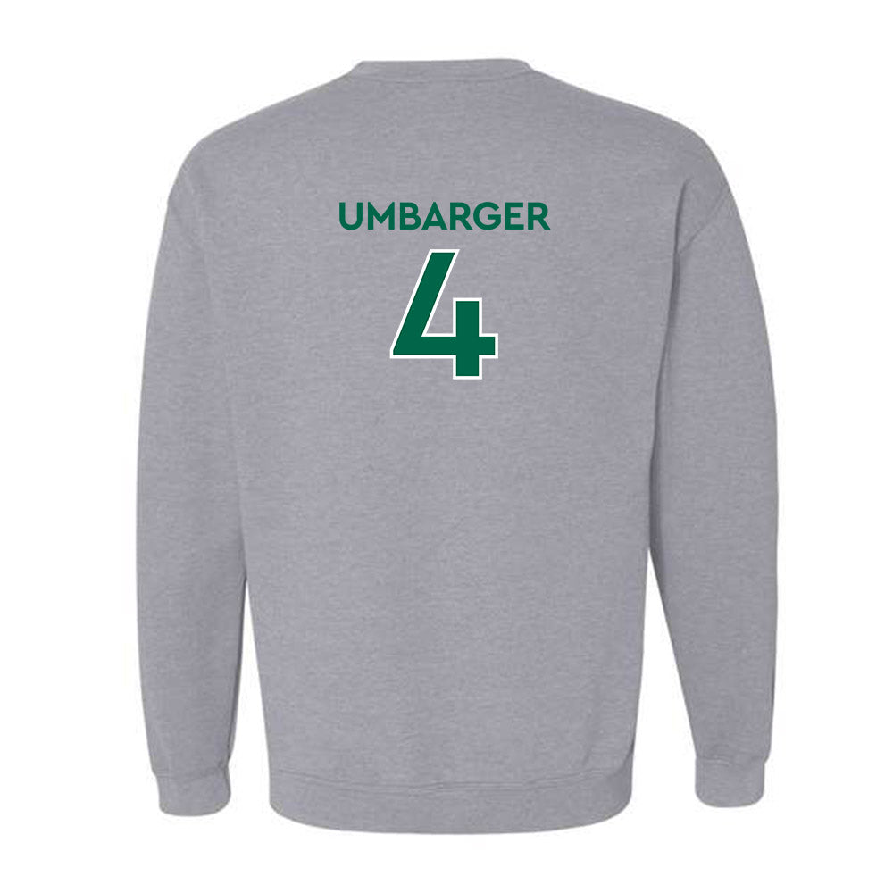 Illinois Wesleyan - NCAA Football : Ryan Umbarger - Classic Shersey Crewneck Sweatshirt-1