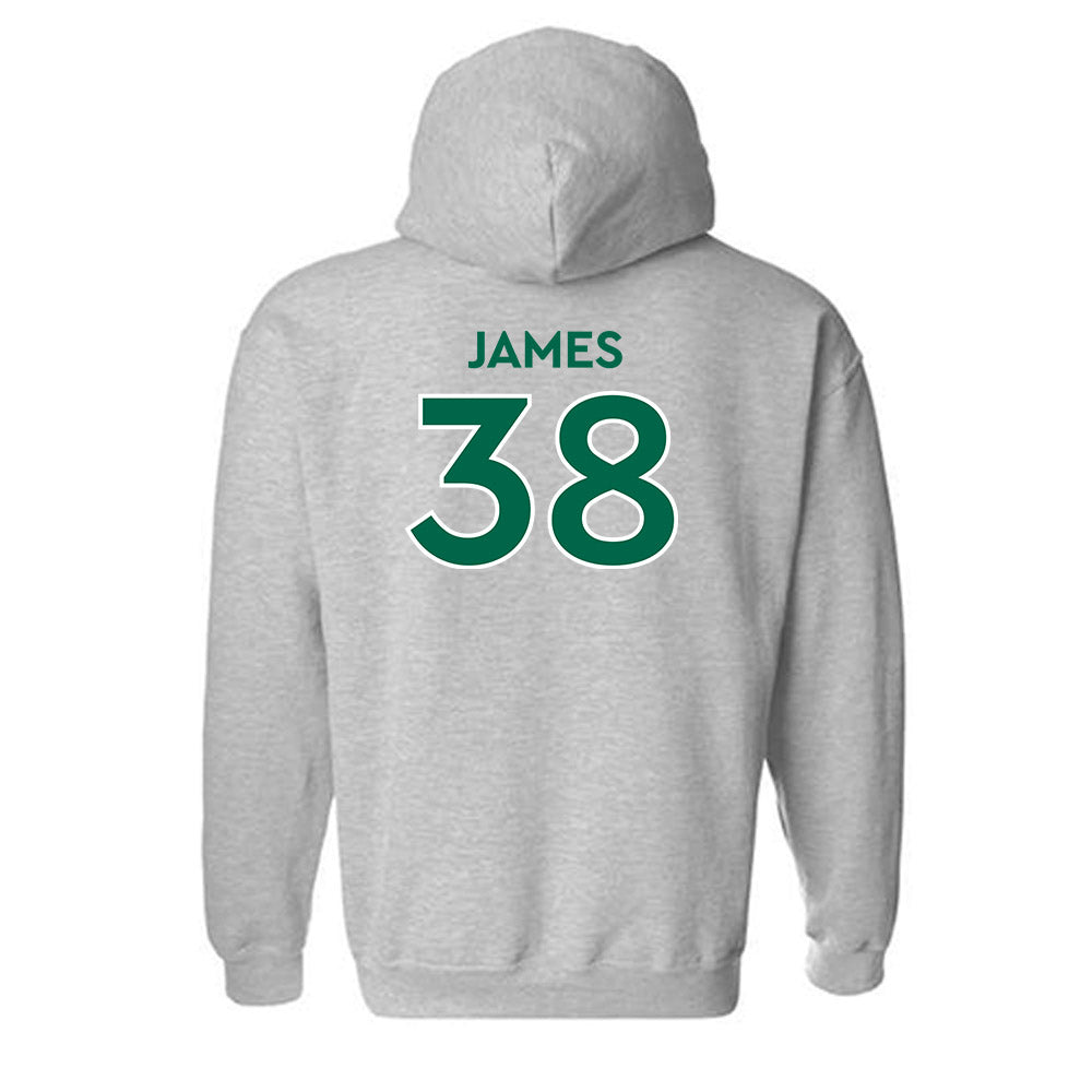 Illinois Wesleyan - NCAA Football : Torian James - Classic Shersey Hooded Sweatshirt-1