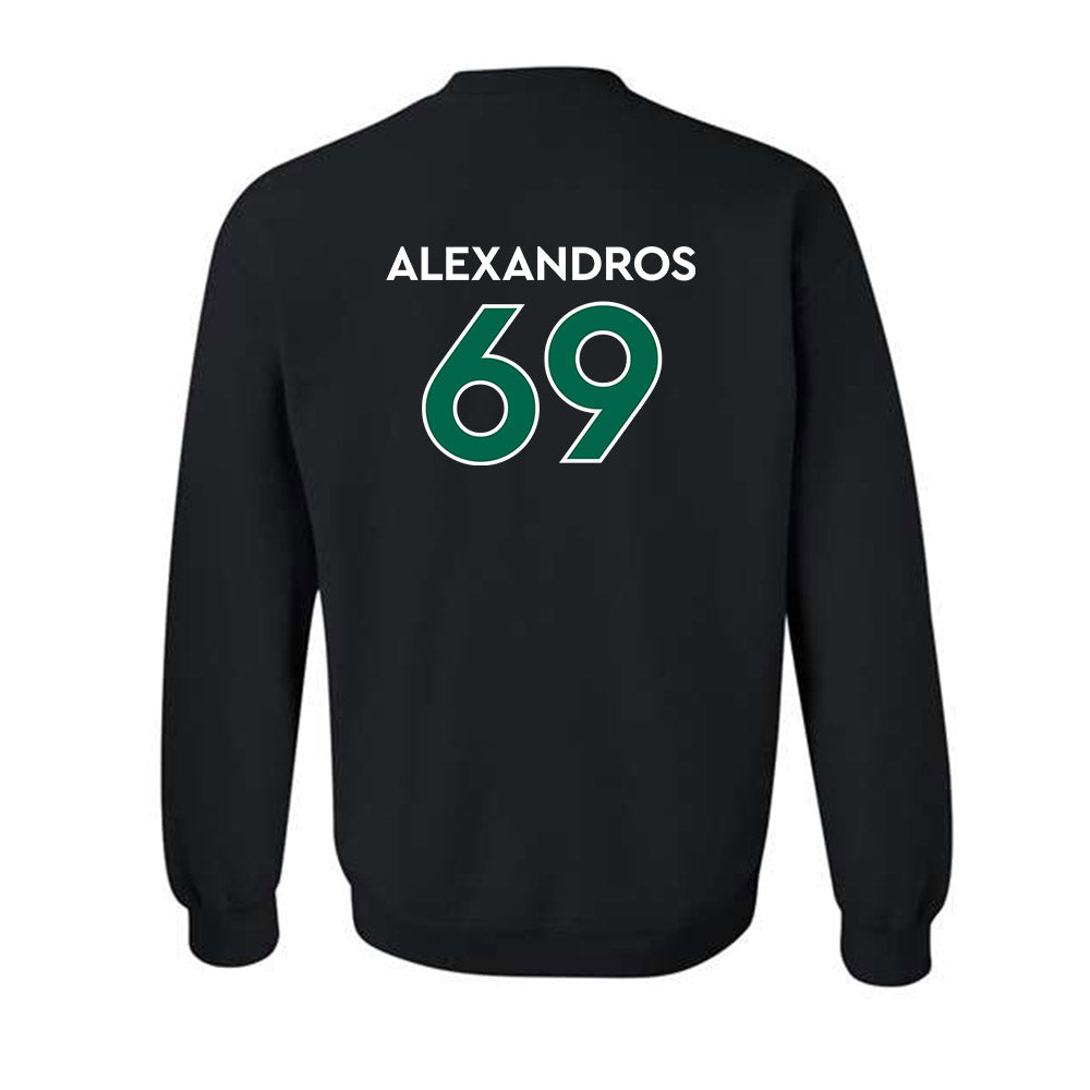 Illinois Wesleyan - NCAA Football : Nici Alexandros - Classic Shersey Crewneck Sweatshirt-1