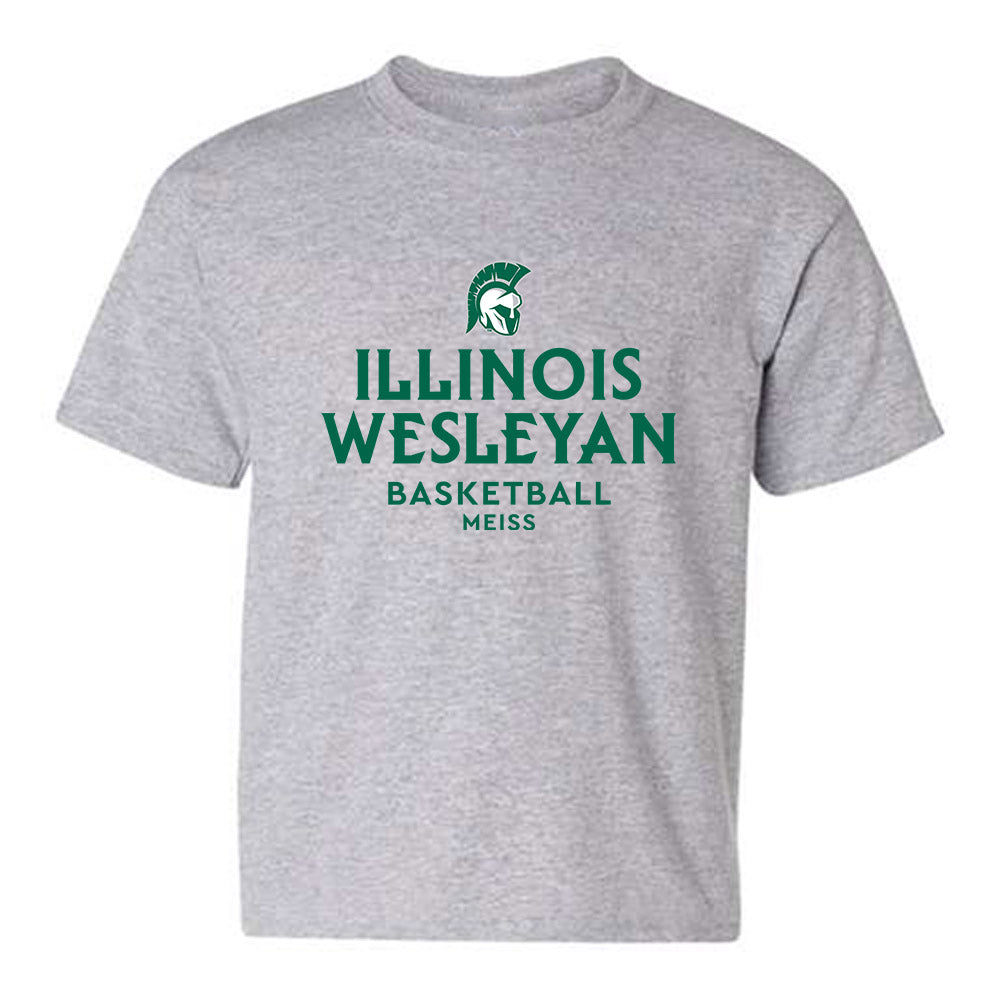Illinois Wesleyan - NCAA Men's Basketball : Micah Meiss - Classic Fashion Shersey Youth T-Shirt-0