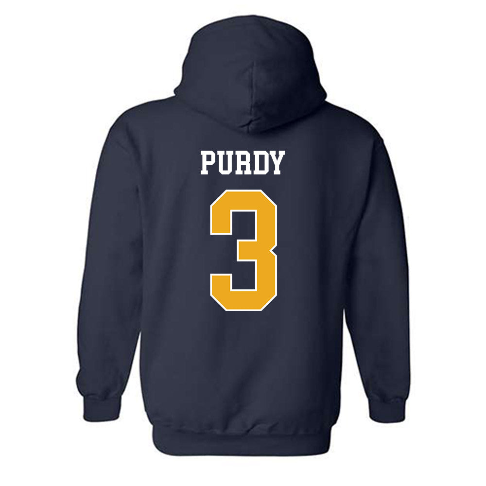 - NCAA Softball : jayce purdy - Classic Shersey Hooded Sweatshirt-1
