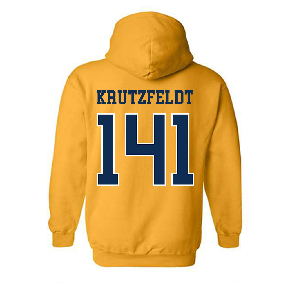 UTC - NCAA Wrestling : Cole Krutzfeldt - Classic Shersey Hooded Sweatshirt-1
