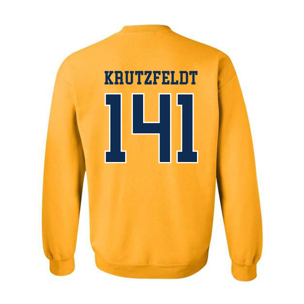 UTC - NCAA Wrestling : Cole Krutzfeldt - Classic Shersey Crewneck Sweatshirt-1