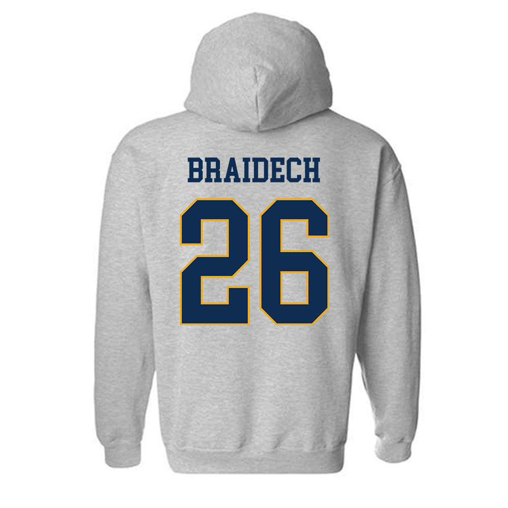 UTC - NCAA Men's Golf : Camden Braidech - Classic Shersey Hooded Sweatshirt-1
